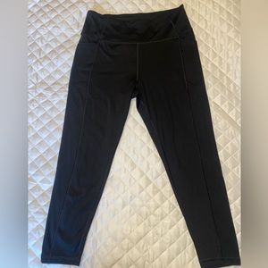 Victorias Secret Black Leggings-mid calf length
